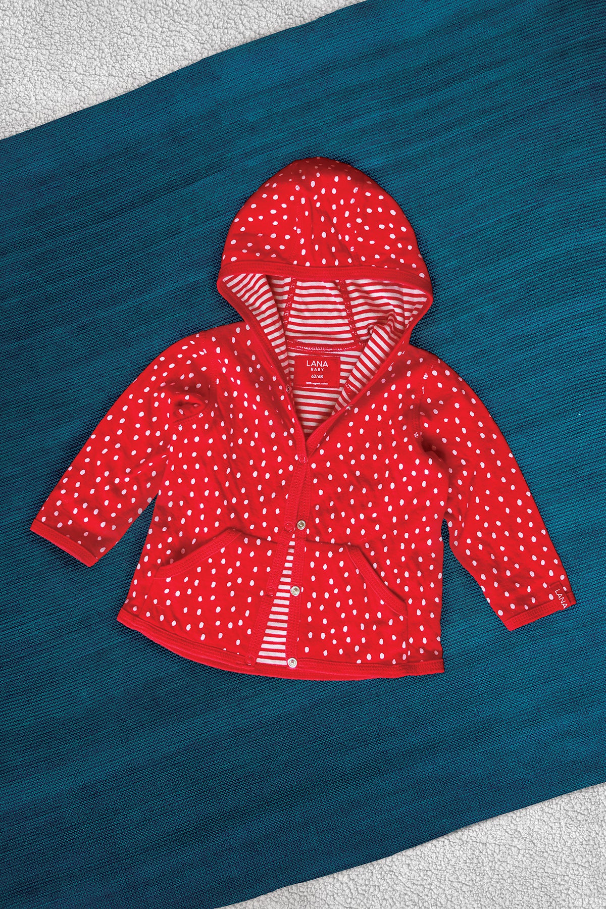 Wende-Kapuzenjacke, Modell Momo
