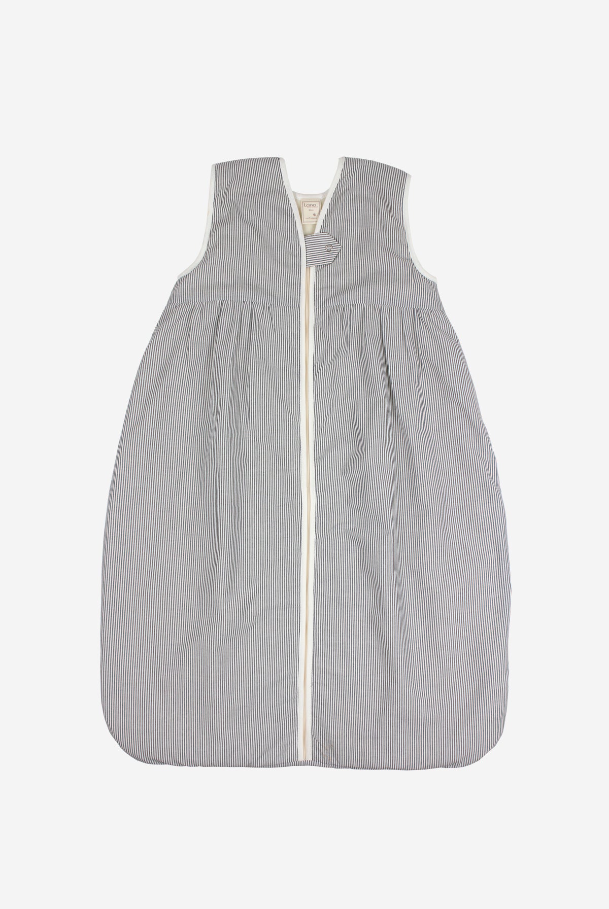 Schlafsack Molton Streifen , nachtblau-ecru , Schlafsack , LANA Organic - Moderne ökologische Kleidung