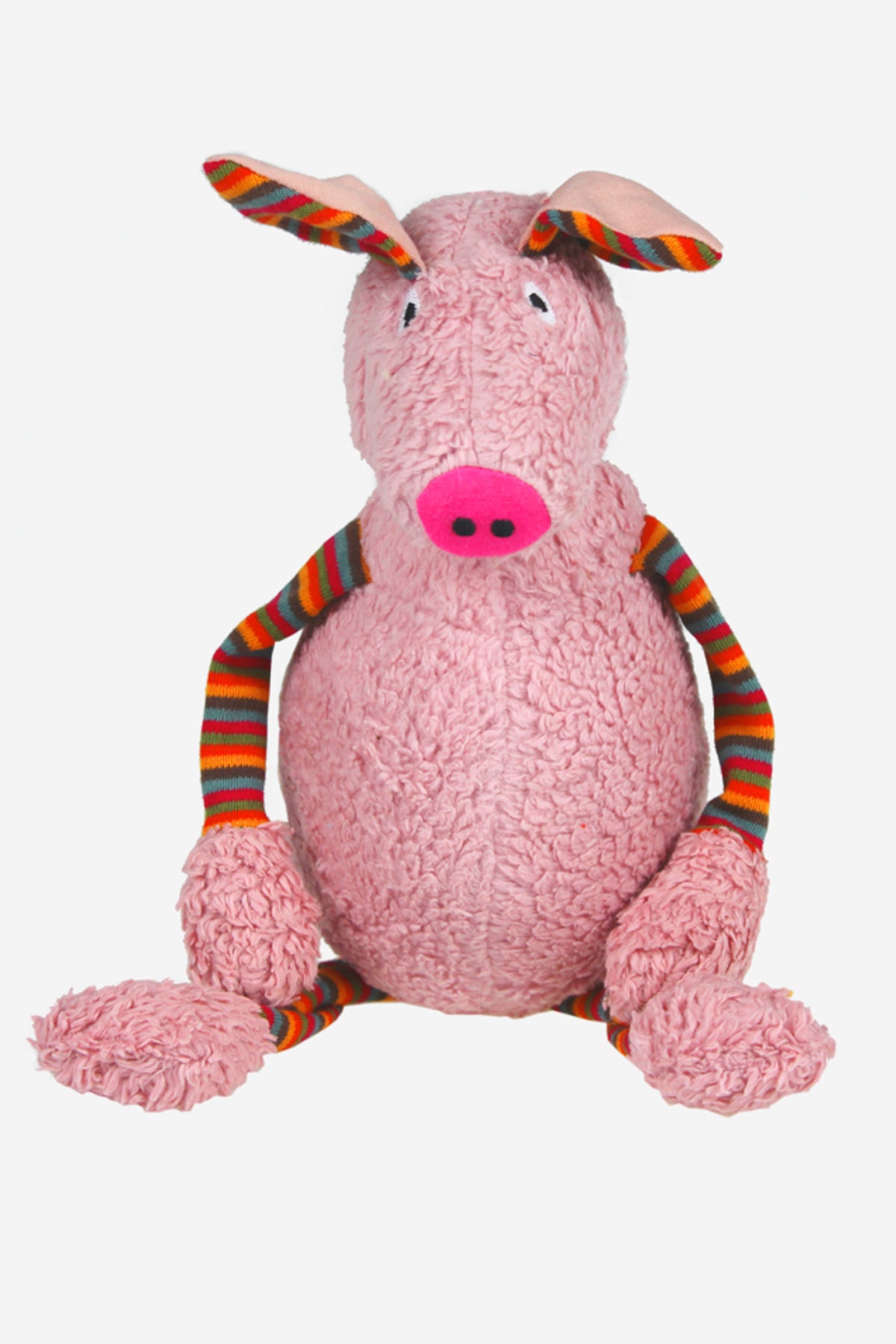 Schwein Borsten Thorsten , malve 0 , Kuscheltier , LANA Organic - Moderne ökologische Kleidung