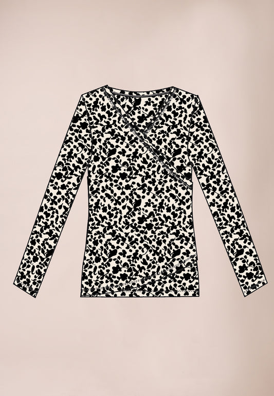 Wickelshirt, Modell Louise
