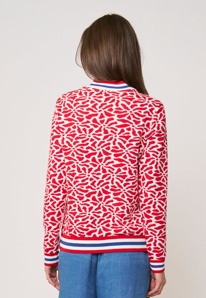 Strickjacke, Modell Alsora