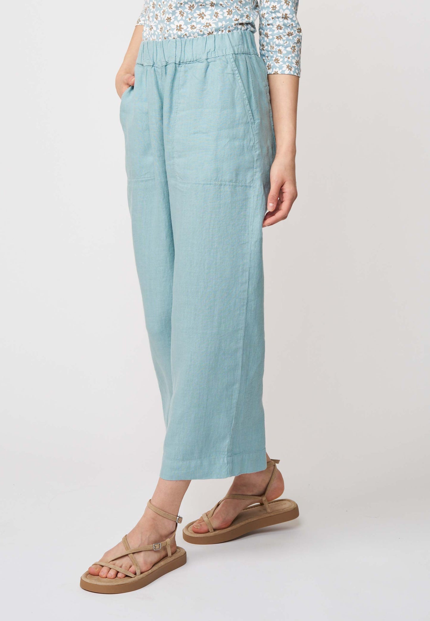 Hose aus Leinen, Modell Jarina