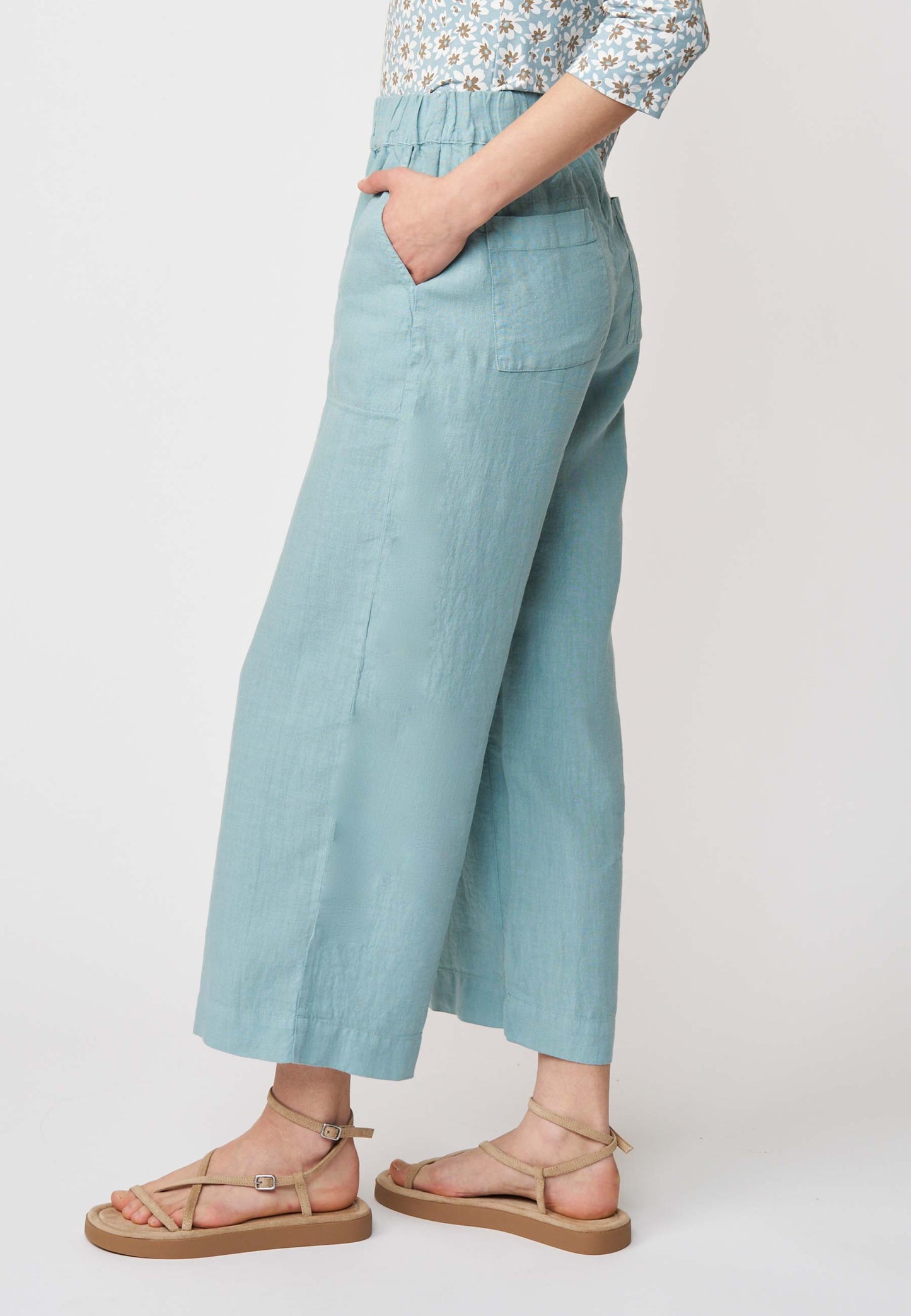 Hose aus Leinen, Modell Jarina