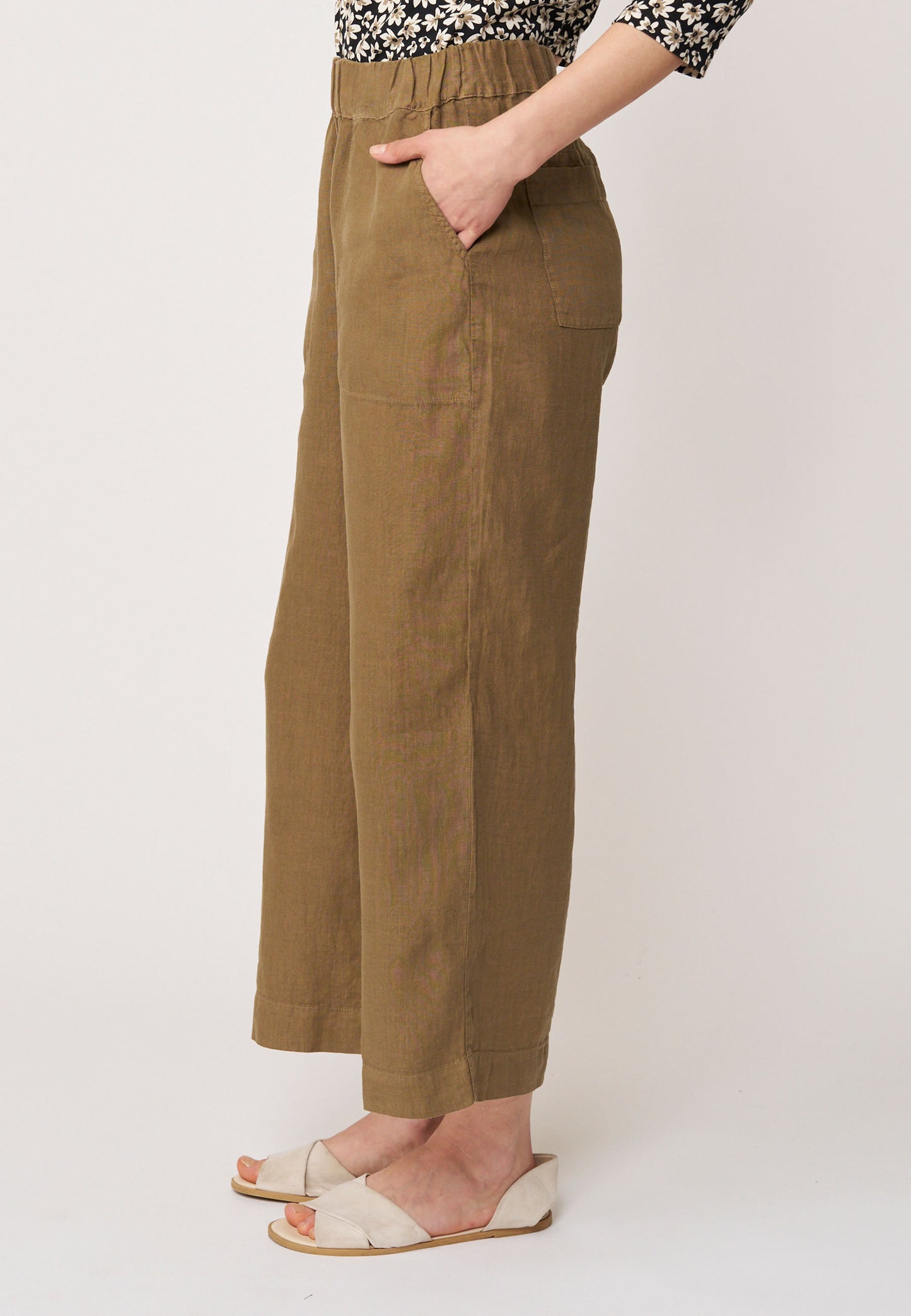 Hose aus Leinen, Modell Jarina