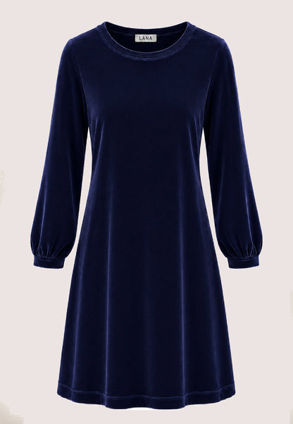 Samtkleid, Modell Isolde