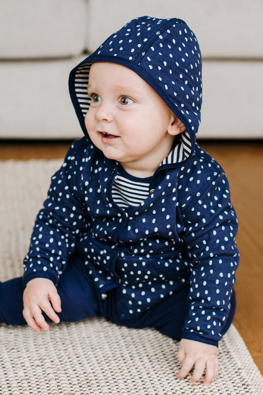 Wende-Kapuzenjacke, Modell Momo