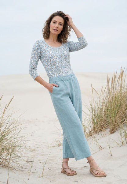 Hose aus Leinen, Modell Jarina
