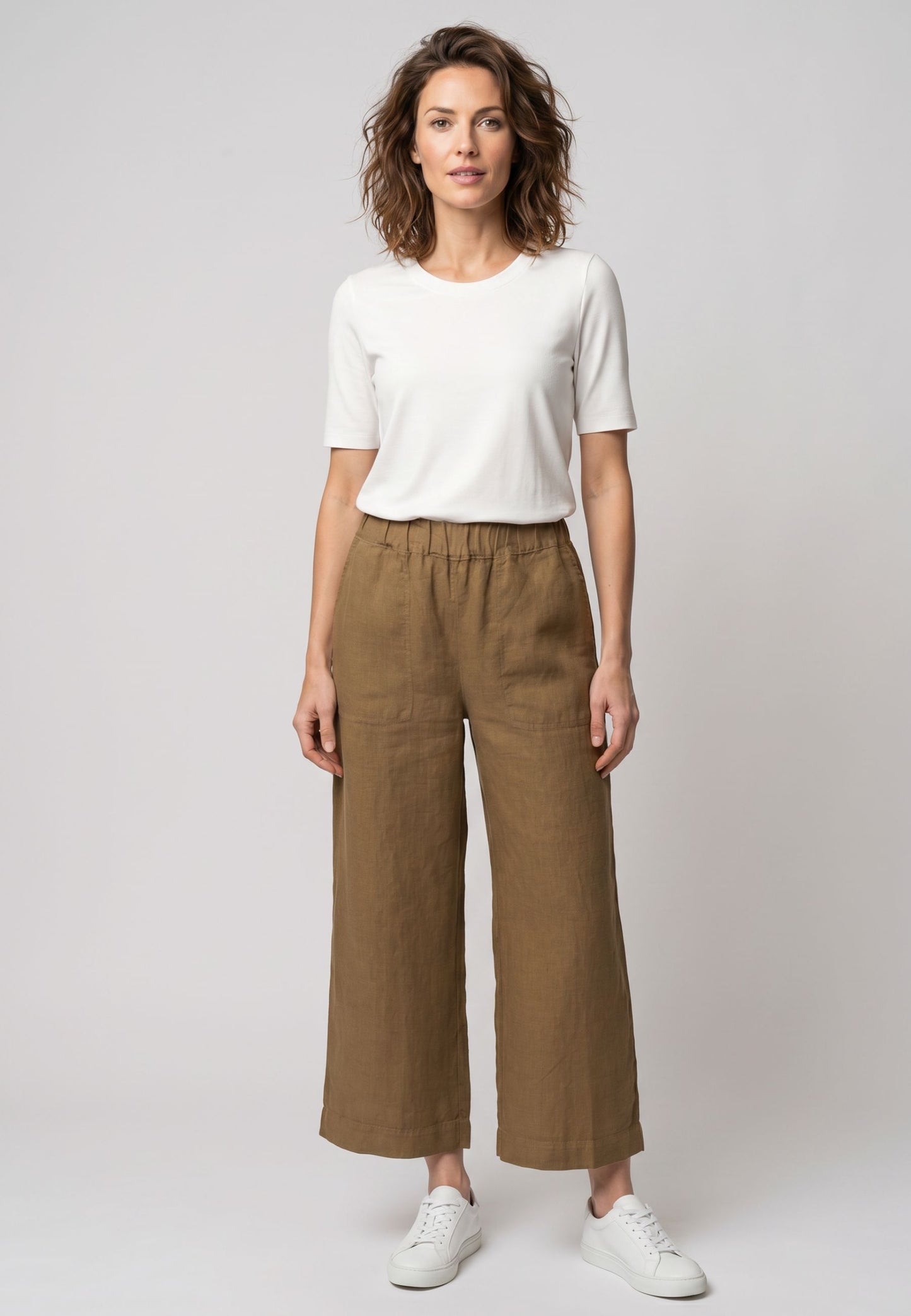 Hose aus Leinen, Modell Jarina