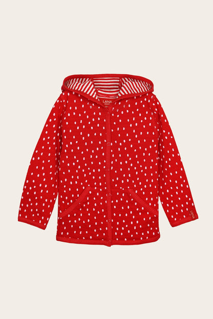 Wende-Kapuzenjacke, Modell Momo